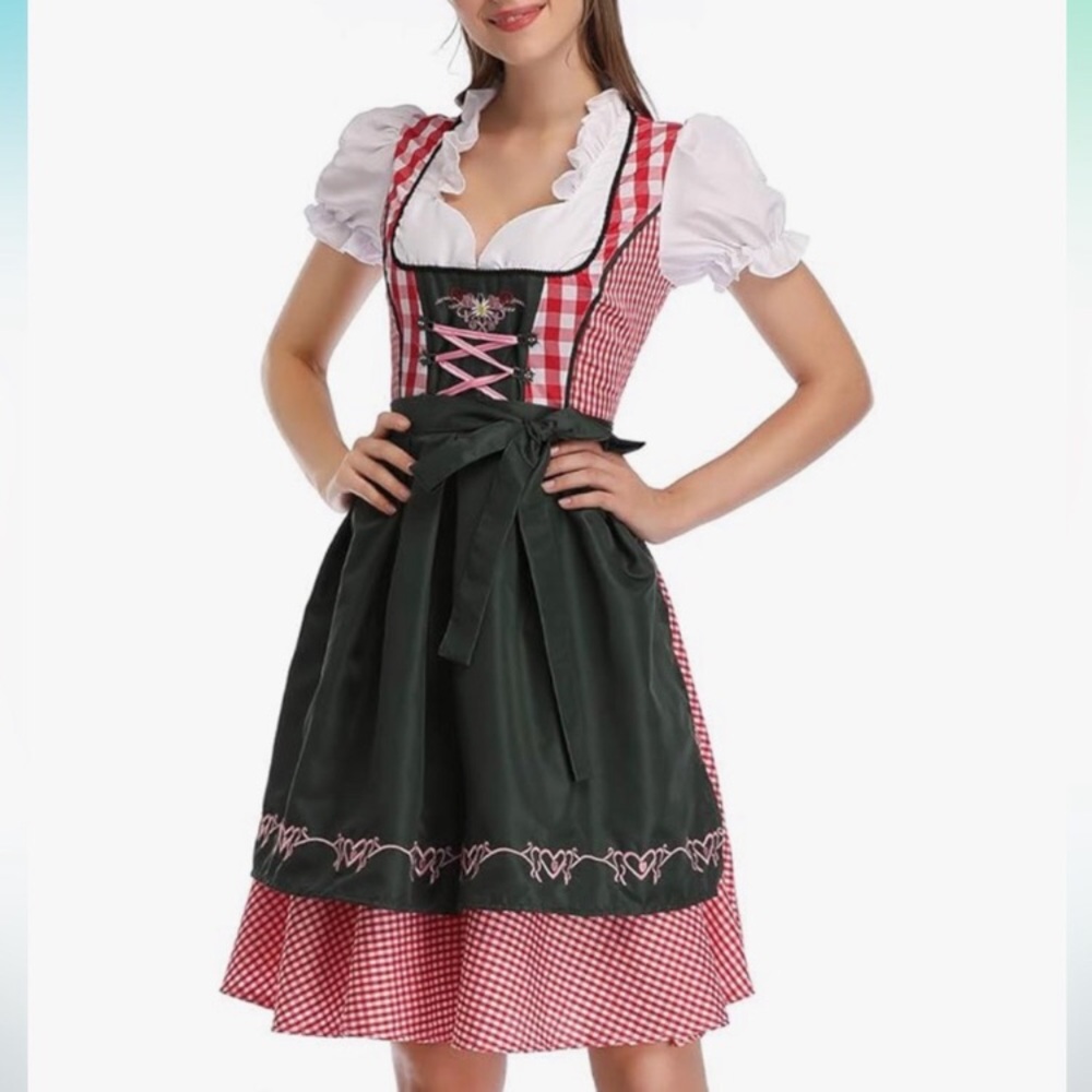GloryStar Women's German Dirndl 
Bavarian Oktoberfest Halloween New